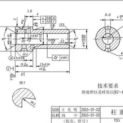 从零初步学机械，怎么画好一张零件图？详细的步骤