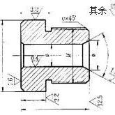 表面粗糙度在图样上的标注方法，附图例说明！